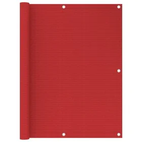 Balcony awning in red HDPE 120x500 cm by vidaXL, Umbrellas - Ref: Foro24-311014, Price: 13,47 €, Discount: %