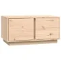 Mesa de centro de madera maciza de pino 80x50x40 cm de vidaXL, Mesas de centro - Ref: Foro24-814419, Precio: 64,44 €, Descuen...