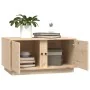 Mesa de centro de madera maciza de pino 80x50x40 cm de vidaXL, Mesas de centro - Ref: Foro24-814419, Precio: 64,44 €, Descuen...