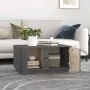 Solid gray pine wood coffee table 80x50x40 cm by vidaXL, Coffee table - Ref: Foro24-814421, Price: 68,35 €, Discount: %