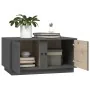 Couchtisch aus massivem grauem Kiefernholz, 80 x 50 x 40 cm von vidaXL, Couchtisch - Ref: Foro24-814421, Preis: 68,35 €, Raba...