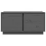 Couchtisch aus massivem grauem Kiefernholz, 80 x 50 x 40 cm von vidaXL, Couchtisch - Ref: Foro24-814421, Preis: 68,35 €, Raba...