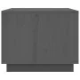 Couchtisch aus massivem grauem Kiefernholz, 80 x 50 x 40 cm von vidaXL, Couchtisch - Ref: Foro24-814421, Preis: 68,35 €, Raba...