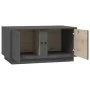 Couchtisch aus massivem grauem Kiefernholz, 80 x 50 x 40 cm von vidaXL, Couchtisch - Ref: Foro24-814421, Preis: 68,35 €, Raba...