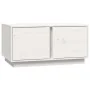 Solid white pine wood coffee table 80x50x40 cm by vidaXL, Coffee table - Ref: Foro24-814420, Price: 72,58 €, Discount: %