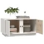 Couchtisch aus massivem weißem Kiefernholz, 80 x 50 x 40 cm von vidaXL, Couchtisch - Ref: Foro24-814420, Preis: 72,59 €, Raba...