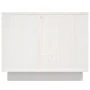 Solid white pine wood coffee table 80x50x40 cm by vidaXL, Coffee table - Ref: Foro24-814420, Price: 72,58 €, Discount: %