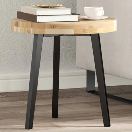 Tablero de mesa redondo madera maciza de acacia Ø40x4 cm by , Table tops - Ref: Foro24-4008688, Price: 34,17 €, Discount: %