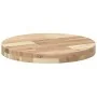 Tablero de mesa redondo madera maciza de acacia Ø40x4 cm by , Table tops - Ref: Foro24-4008688, Price: 34,17 €, Discount: %