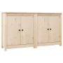 Sideboard 2 Stück aus massivem Kiefernholz 70x35x80 cm von vidaXL, Sideboards - Ref: Foro24-3114064, Preis: 209,95 €, Rabatt: %