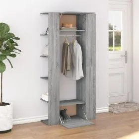 Flurmöbel 2 Stück Sonoma graues Sperrholz von vidaXL, Schließfächer und Lagerschränke - Ref: Foro24-3114180, Preis: 124,07 €,...
