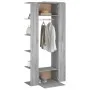 Entryway furniture 2 pieces plywood gray Sonoma by vidaXL, Lockers and storage cabinets - Ref: Foro24-3114180, Price: 124,07 ...