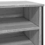 Engineered wood gray Sonoma shoerack 80x38x78 cm by , Shoe racks and shoe organizers - Ref: Foro24-848652, Price: 66,03 €, Di...