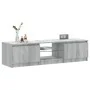 TV cabinet with LED lights Sonoma gray 140x40x35.5 cm by vidaXL, TV Furniture - Ref: Foro24-822682, Price: 97,09 €, Discount: %