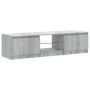 TV cabinet with LED lights Sonoma gray 140x40x35.5 cm by vidaXL, TV Furniture - Ref: Foro24-822682, Price: 97,09 €, Discount: %