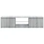 TV cabinet with LED lights Sonoma gray 140x40x35.5 cm by vidaXL, TV Furniture - Ref: Foro24-822682, Price: 97,09 €, Discount: %