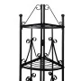 Schwarzes Eck-Pflanzenregal von vidaXL, Topfständer - Ref: Foro24-40782, Preis: 73,91 €, Rabatt: %