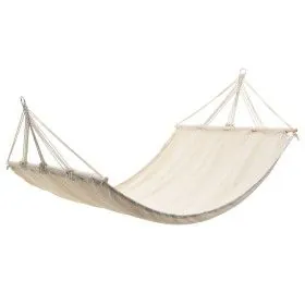 Hamaca Con Barra De 210 x 150 cm Crema de vidaXL, Hamacas - Ref: Foro24-40807, Precio: 53,51 €, Descuento: %