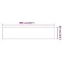 White vertical awning 60x800 cm oxford fabric by vidaXL, Umbrellas - Ref: Foro24-148154, Price: 50,74 €, Discount: %