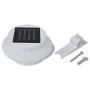 White solar spotlight for garden fences, 6 units by vidaXL, Outdoor lighting - Ref: Foro24-41181, Price: 43,37 €, Discount: %