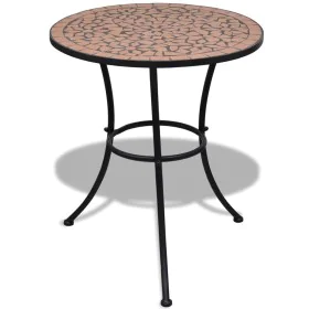 Terracotta mosaic bistro table 60 cm by vidaXL, Garden tables - Ref: Foro24-41528, Price: 97,61 €, Discount: %