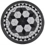 Black and white mosaic terrace bistro table 60 cm by vidaXL, Garden tables - Ref: Foro24-41532, Price: 97,71 €, Discount: %
