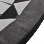 Black and white mosaic terrace bistro table 60 cm by vidaXL, Garden tables - Ref: Foro24-41532, Price: 97,71 €, Discount: %
