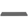 Glossy gray MDF floating wall shelf 80x23.5x3.8 cm by vidaXL, Shelves and shelves - Ref: Foro24-323793, Price: 20,44 €, Disco...