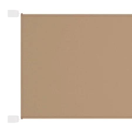 Vertical awning taupe gray oxford fabric 100x1000 cm by vidaXL, Umbrellas - Ref: Foro24-148407, Price: 58,25 €, Discount: %