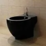 Rundes Keramik-Bidet, schwarz von vidaXL, Bidets - Ref: Foro24-140666, Preis: 154,95 €, Rabatt: %