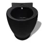 Rundes Keramik-Bidet, schwarz von vidaXL, Bidets - Ref: Foro24-140666, Preis: 154,95 €, Rabatt: %