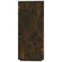 Aparador de madera de ingeniería roble ahumado 120x30x75 cm de vidaXL, Aparadores - Ref: Foro24-813065, Precio: 66,08 €, Desc...