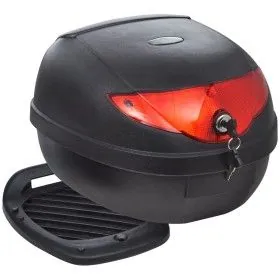 Trunk for motorcycles with a 36 L helmet by vidaXL, Motorcycle bags and suitcases - Ref: Foro24-150362, Price: 61,09 €, Disco...