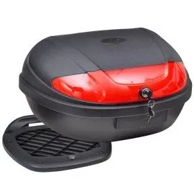 Trunk for motorcycles 2 helmets 72 L by vidaXL, Motorcycle bags and suitcases - Ref: Foro24-150361, Price: 89,52 €, Discount: %