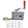 Manual winch 360 kg by vidaXL, Winches - Ref: Foro24-141628, Price: 30,43 €, Discount: %