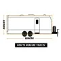 Graue L-Wohnwagenabdeckung von vidaXL, Autoaufbewahrungsabdeckungen - Ref: Foro24-210095, Preis: 125,71 €, Rabatt: %