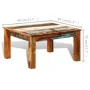 Square recycled wood coffee table by vidaXL, Coffee table - Ref: Foro24-240959, Price: 130,34 €, Discount: %