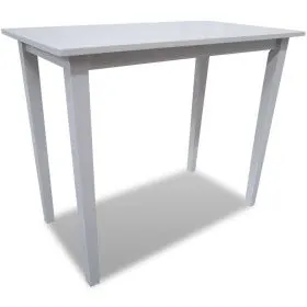 White wooden high table by vidaXL, Kitchen and dining tables - Ref: Foro24-241701, Price: 114,82 €, Discount: %