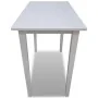 White wooden high table by vidaXL, Kitchen and dining tables - Ref: Foro24-241701, Price: 114,82 €, Discount: %