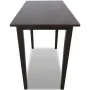 Brown wooden high table by vidaXL, Kitchen and dining tables - Ref: Foro24-241703, Price: 111,34 €, Discount: %