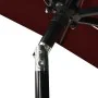3-tier parasol with burgundy aluminum pole 2x2 m by vidaXL, Umbrellas - Ref: Foro24-313848, Price: 67,55 €, Discount: %