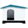 Blaue Hundehütte aus Polypropylen, 90,5 x 68 x 66 cm von vidaXL, Hundehütten - Ref: Foro24-152229, Preis: 123,52 €, Rabatt: %