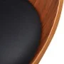 Dining chairs, set of 4, curved wood and artificial leather by vidaXL, dining chairs - Ref: Foro24-270547, Price: 686,46 €, D...