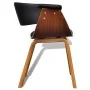 Dining chairs, set of 4, curved wood and artificial leather by vidaXL, dining chairs - Ref: Foro24-270547, Price: 686,46 €, D...