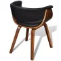 Dining chairs, set of 4, curved wood and artificial leather by vidaXL, dining chairs - Ref: Foro24-270547, Price: 686,46 €, D...