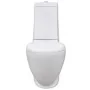 Keramik-Toiletten- und Bidet-Set in Weiß von vidaXL, Badewannen und Bidets - Ref: Foro24-270566, Preis: 371,14 €, Rabatt: %