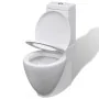 Keramik-Toiletten- und Bidet-Set in Weiß von vidaXL, Badewannen und Bidets - Ref: Foro24-270566, Preis: 371,14 €, Rabatt: %