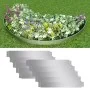 Install 10 flexible galvanized steel dividing panels measuring 100x14 cm. by vidaXL, Garden edging and edging - Ref: Foro24-2...