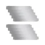 Install 10 flexible galvanized steel dividing panels measuring 100x14 cm. by vidaXL, Garden edging and edging - Ref: Foro24-2...