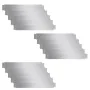 Set of 15 flexible galvanized steel dividing panels 100x14 cm by vidaXL, Garden edging and edging - Ref: Foro24-271783, Price...